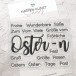 Karten-Kunst Clear Stamps KK-0180 - Riesige Wünsche Ostern