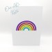 Karten-Kunst Clear Stamps KK-0186 - Rainbows / Regenbogen & Wolken