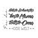 Karten-Kunst Clear Stamps zum Muttertag KK-0191 - Für die tollsten Frauen der Welt