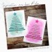 Karten-Kunst Clear Stamps KK-0201 - Weihnachten modern