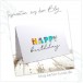 Karten-Kunst Clear Stamps KK-0205 - Mega Happy Birthday / New Year