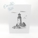 Karten-Kunst Clear Stamps KK-0244 - Leuchtturm Maritimes Stempelset mit Spruch