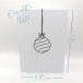 Karten-Kunst Clear Stamps KK-0246 - Silikonstempel Christbaumkugeln / Scribble Ornaments Stempel zu Weihnachten