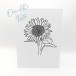 Karten-Kunst Clear Stamps KK-0251 - Scribble Sunflower / Sonnenblume