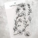 Karten-Kunst Clear Stamps Groß KK-0257 - Delicate Plants / Zarte Blumen