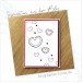 Karten-Kunst Clear Stamps Groß KK-0260 - Von Herzen