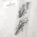 Karten-Kunst Clear Stamps KK-0263 - Blooming Plants / Blühende Zweige