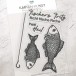 Karten-Kunst Clear Stamps KK-0265 - Fischers Fritz Stempel Fische & Angelhaken