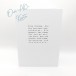 Karten-Kunst Clear Stamps KK-0266 - Quadratische Textstempel