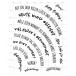 en-Kunst Clear Stamps KK-0274 - Circulus Runde Geburtstagssprüche