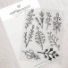 Karten-Kunst Clear Stamps KK-0275 - Circulus Schneeflocken
