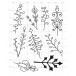 Karten-Kunst Clear Stamps KK-0275 - Circulus Schneeflocken
