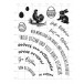 Karten-Kunst Clear Stamps KK-0277 - Circulus Runde Ostersprüche