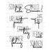 Sommerliche Sprüche Capri-Stil – Karten-Kunst Clear Stamps KK-0284