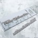 Karten-Kunst Stanzschablone kk-D023 - Kleine Texte Frohe Weihnachten
