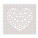 Karten-Kunst Stanzschablone kk-D047 Heart of Hearts – Negativ-Stanzform Herz mit kleinen Herzen | Stanze für Shaker Cards, Hochzeit & Liebe
