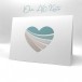 Karten-Kunst Stanzschablone kk-D080 Wavy Heart – Herz Stanze mit Linien | Stanzform für Liebe, Hochzeit & Valentinstag