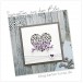 Karten-Kunst Stanzschablone kk-D105 Elegant Script Einladung zur Hochzeit – Textstanze mit Outline | Stanzform Hochzeit Deutsch