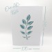 Karten-Kunst Stanzschablone Blätter-Zweige - kk-D152 Ash Leaf