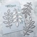 Karten-Kunst Stanzschablone Blätter-Zweige - kk-D152 Ash Leaf