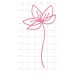Karten-Kunst Stanzschablone kk-D221 - Cute Flower 