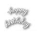 Memory Box Stanzschablone - Arched Happy Birthday