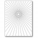 Memory Box Stanzschablone - Pinpoint Burst Plate