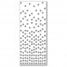Memory Box Stanzschablone - Slim Confetti Plate