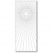 Memory Box Stanzschablone - Slim Pinpoint Burst Plate