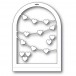 Memory Box Stanzschablone - Heart Streamer Globe