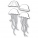 Memory Box Stanzschablone - Graceful Jellyfish