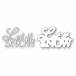 Memory Box Stanzschablone - Let it Snow Posh Script