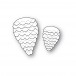 Memory Box Stanzschablone - Smooth Pine Cone