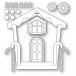 Memory Box Stanzschablone - Gingerbread House Frame