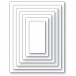 Memory Box Stanzschablone - A2 Rectangle Frames Die Set