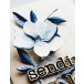 Memory Box Stanzschablone - Magnolia Leaf Branch