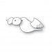 Memory Box Stanzschablone - 94798 Wistful Sparrow
