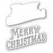 Memory Box Stanzschablone - 94803 Merry Christmas Swirl