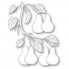 Memory Box Stanzschablone - 94805 Pretty Pear Branch
