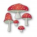 Memory Box Stanzschablone - 94818 Mysterious Mushrooms