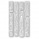 Memory Box Stanzschablone - 94823 Narrow Woodgrain Planks