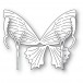 Memory Box Stanzschablone - 94832 Blue River Butterfly