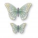 Memory Box Stanzschablone - 94836 Silver Moon Butterflies