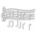 Memory Box Stanzschablone - 94851 Happy Birthday Sheet Music