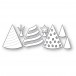 Memory Box Stanzschablone - 94852 Birthday Party Hats