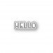 Memory Box Stanzschablone - 94868 Hello Marker Script