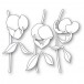 Memory Box Stanzschablone - 94876 Peony Bud Stems