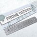Karten-Kunst Stanzschablone kk-D108 - Stencil Tag Frohe Ostern Anhänger