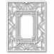 Poppy Stamps Stanzschablone - Geometric Deco Plate