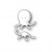 Poppy Stamps Stanzschablone - Whittle Happy Octopus